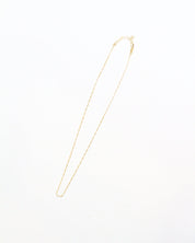 18k Gold Filled Thin Figaro Chain Necklace