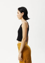 Afends Taylor Hemp Ribbed Singlet Tank