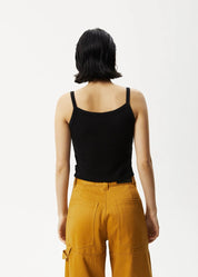 Afends Taylor Hemp Ribbed Singlet Tank