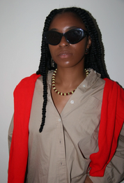 Carmello Carnelian and Serpentine Beaded Necklace