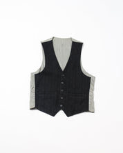 Charcoal Wool Vest