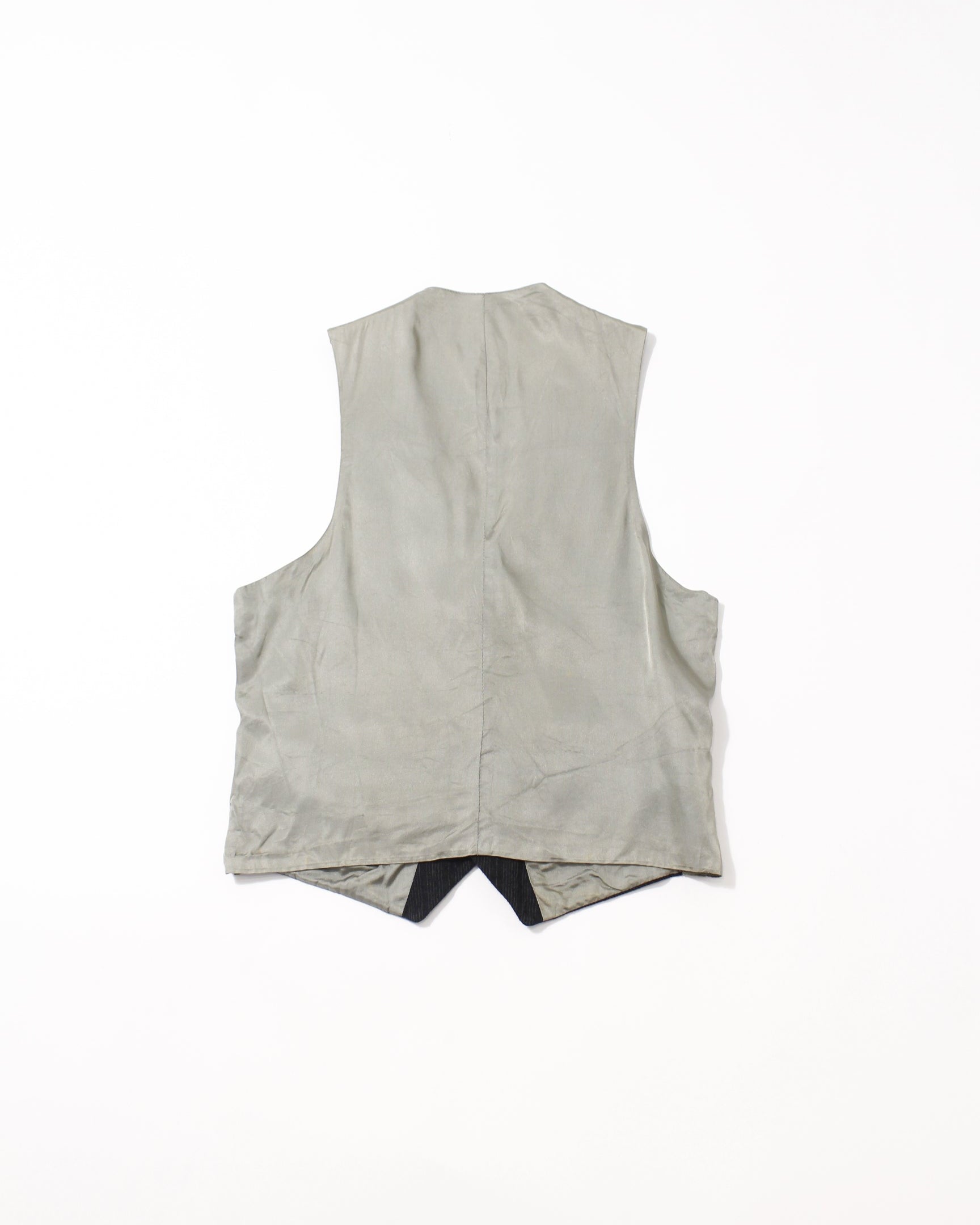 Charcoal Wool Vest