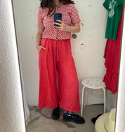 Wide Linen Pants
