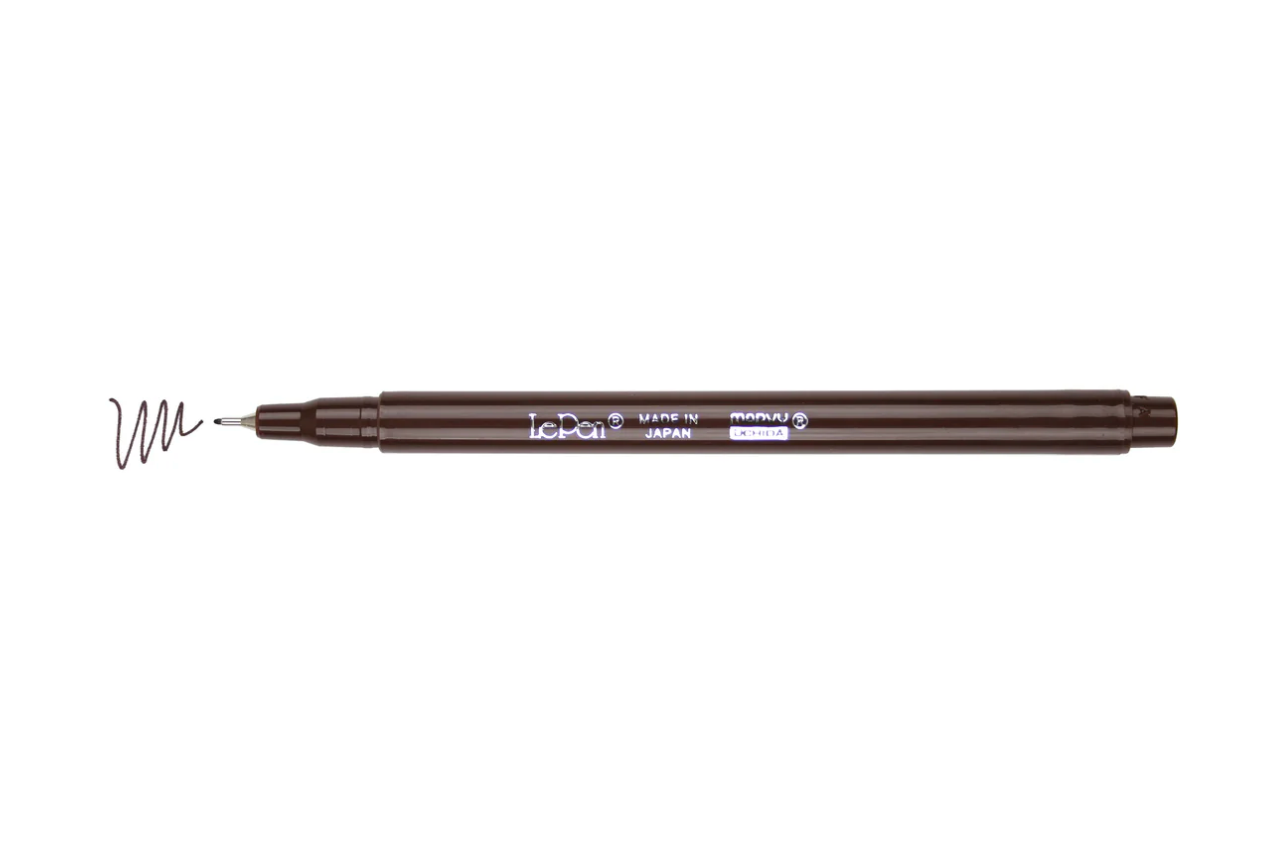 Marvy Uchida Le Pen Micro Fine Point Brown