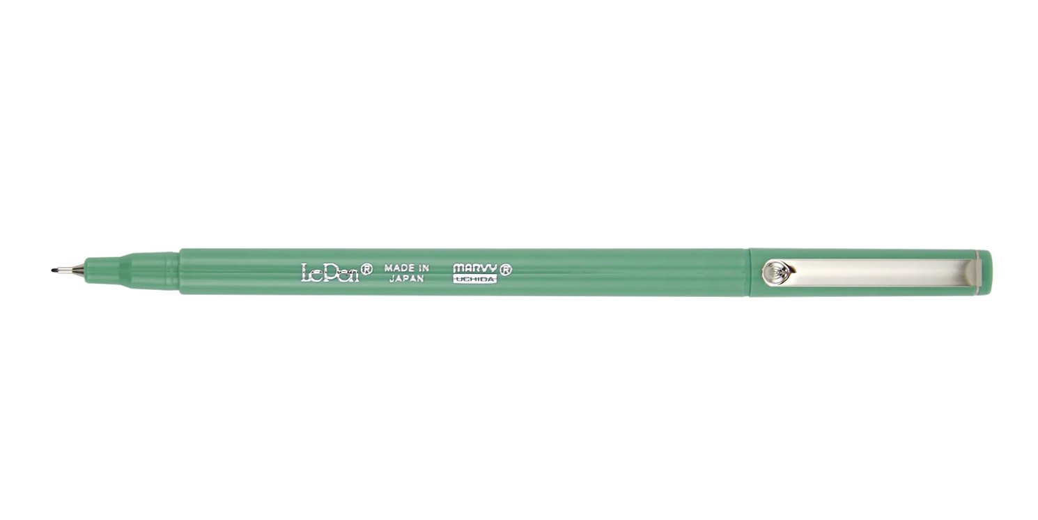 Marvy Uchida Le Pen Micro Fine Point Jade Green