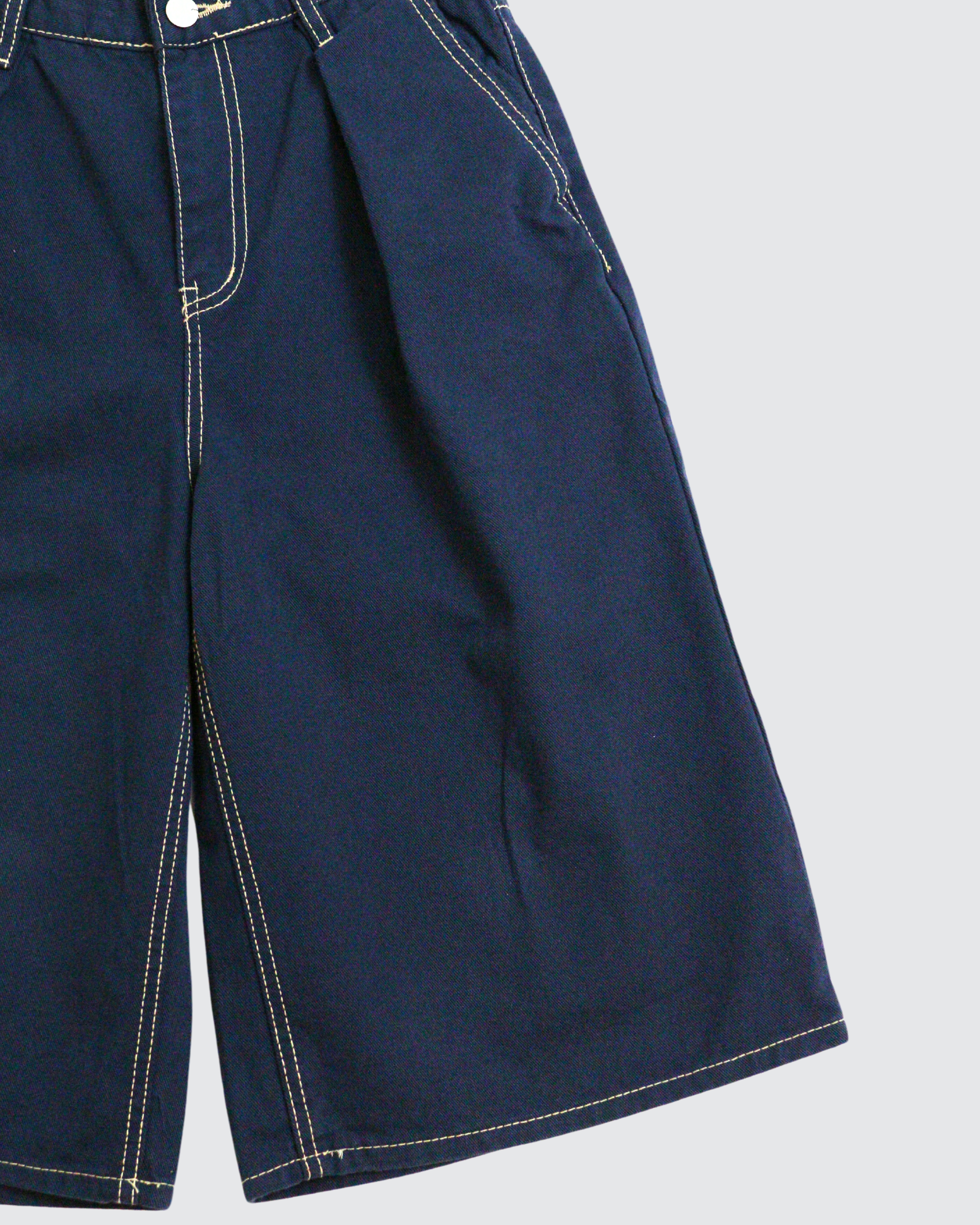 Mid Rise Bermuda Shorts