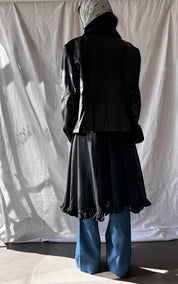 Moto Zip Front Leather Jacket