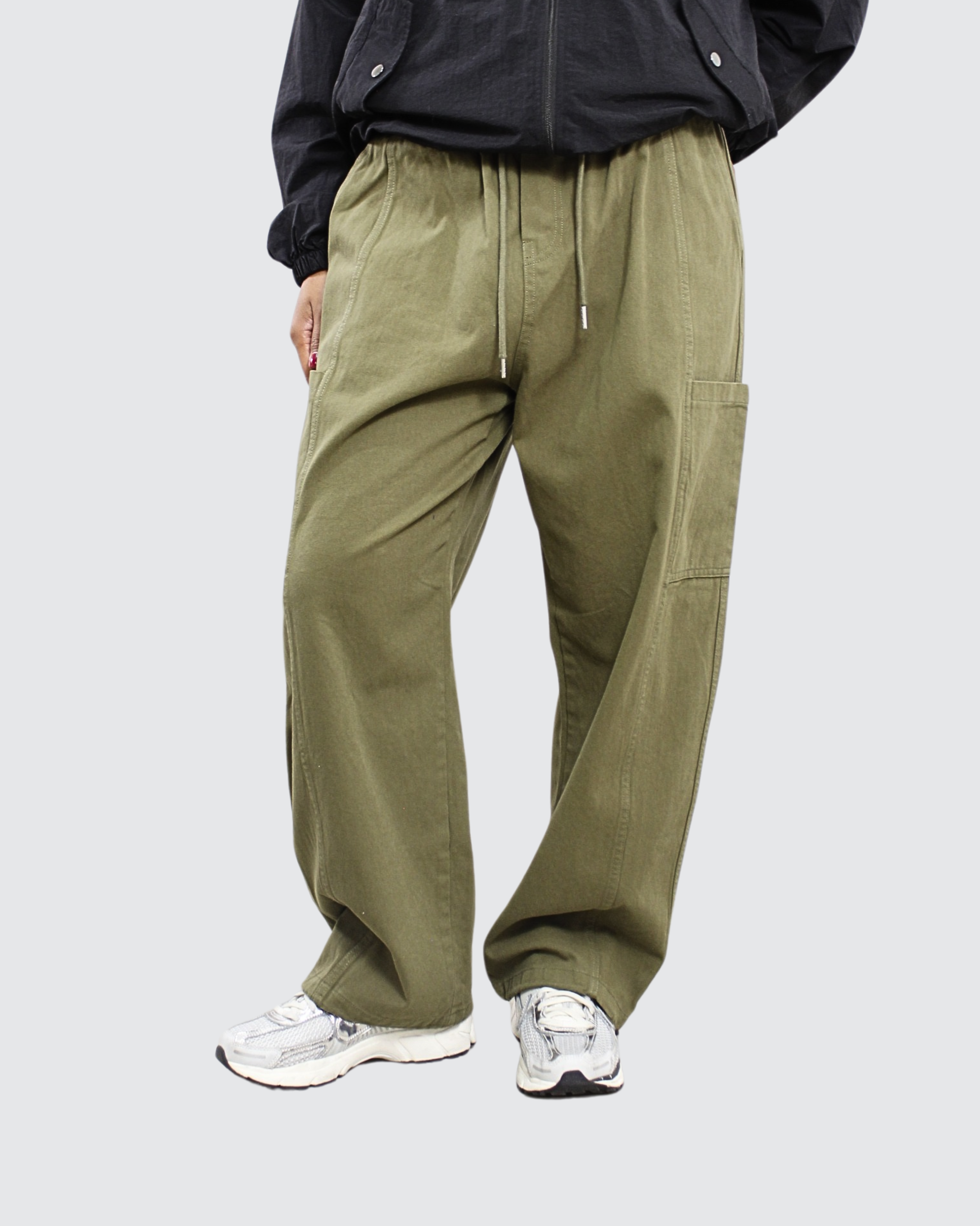Relaxed Cargo Easy Pants