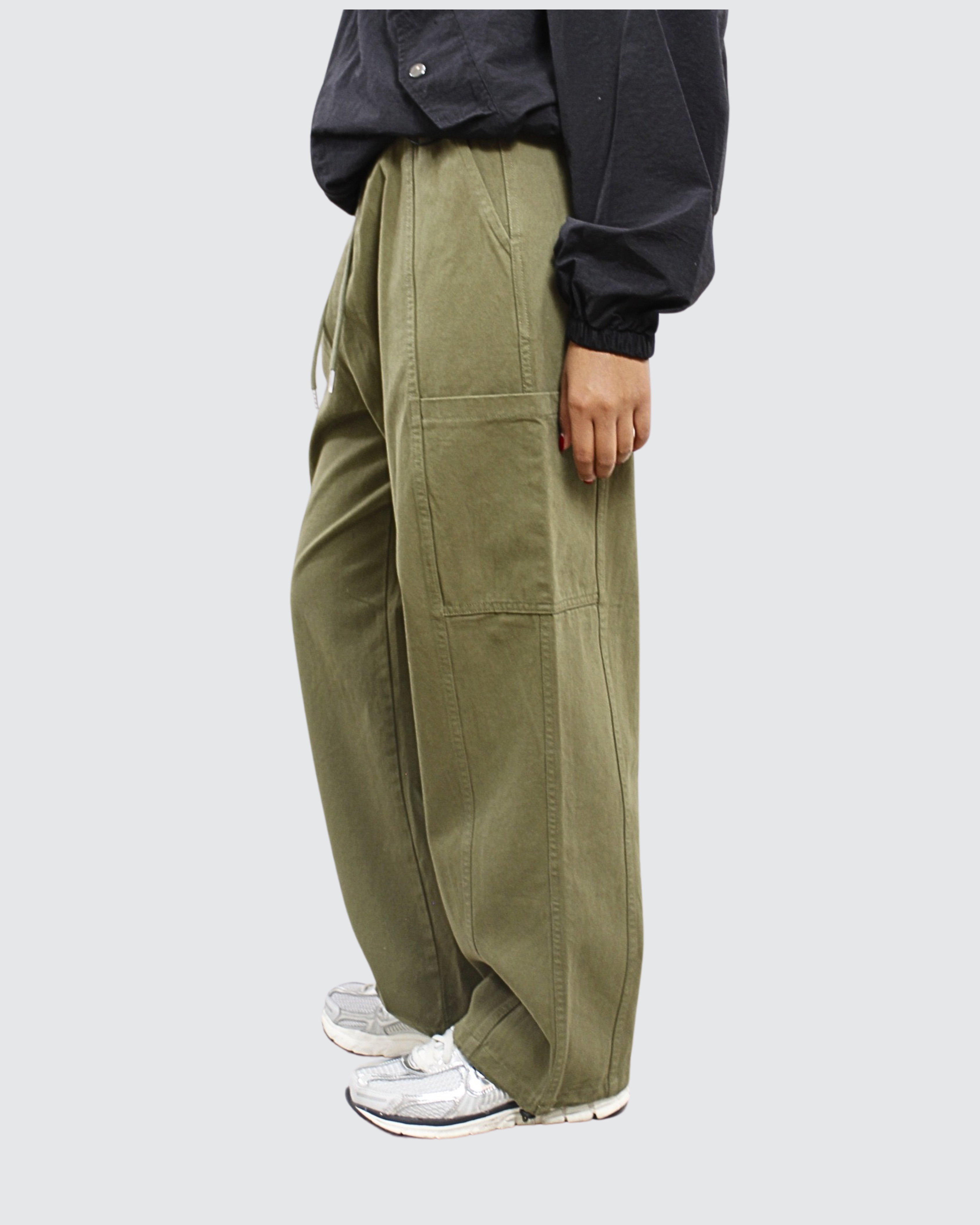 Relaxed Cargo Easy Pants