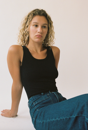 LA Relaxed Organic Rib Tank