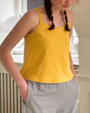 Organic Cotton Dana Cami Tank - Banana