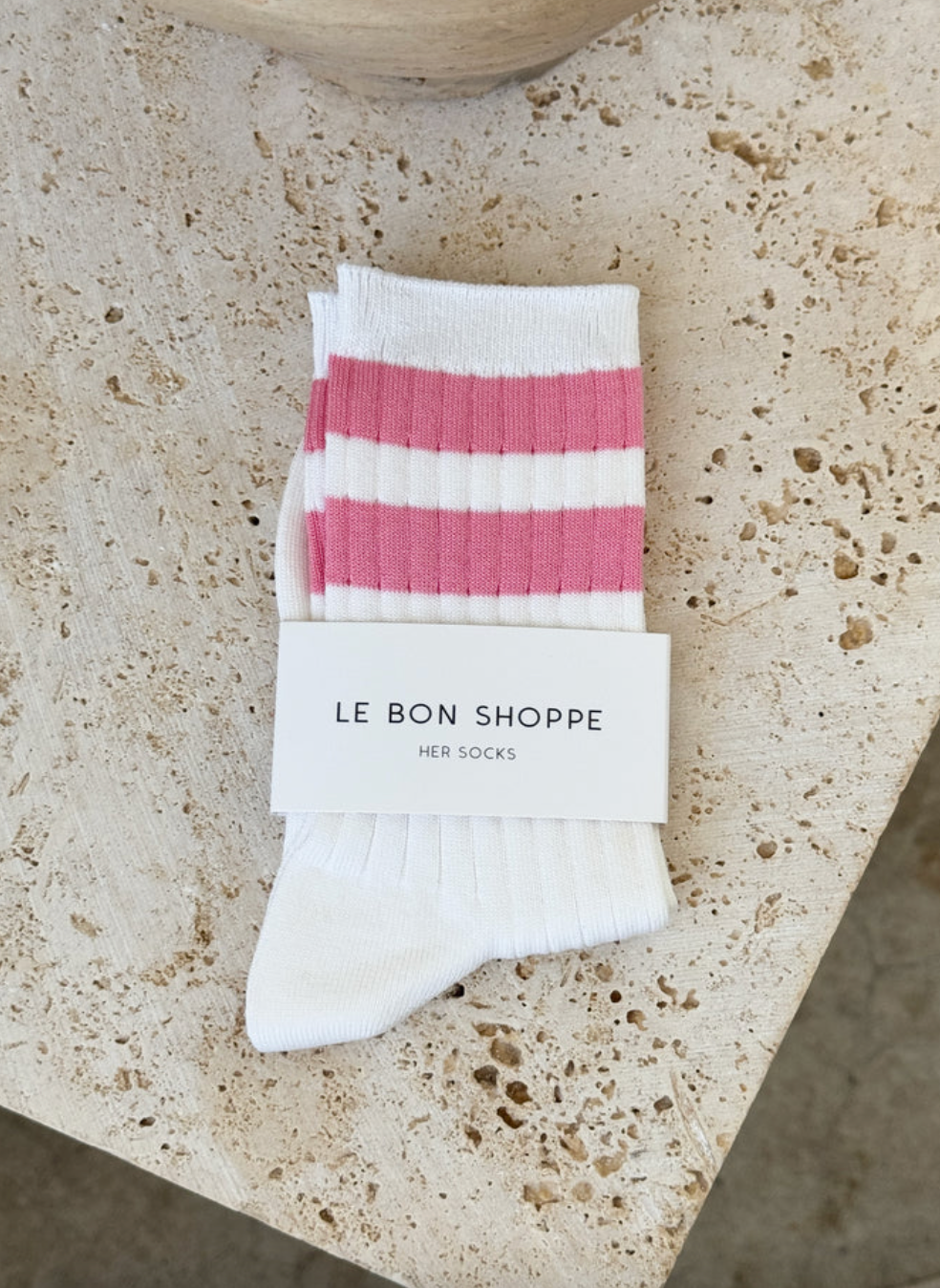 Le Bon Shoppe Her Varsity Socks