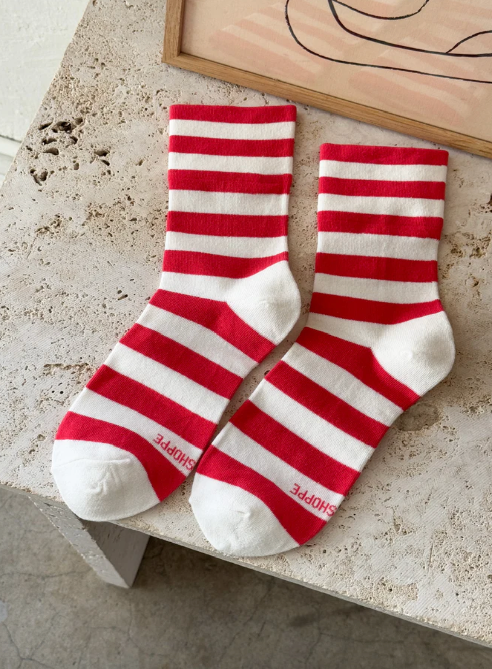 Le Bon Shoppe Wally Stripe Socks