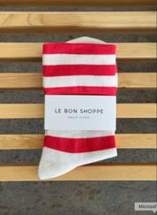 Le Bon Shoppe Wally Stripe Socks