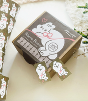 Rabbit Kingdom Label Stickers - 500pcs