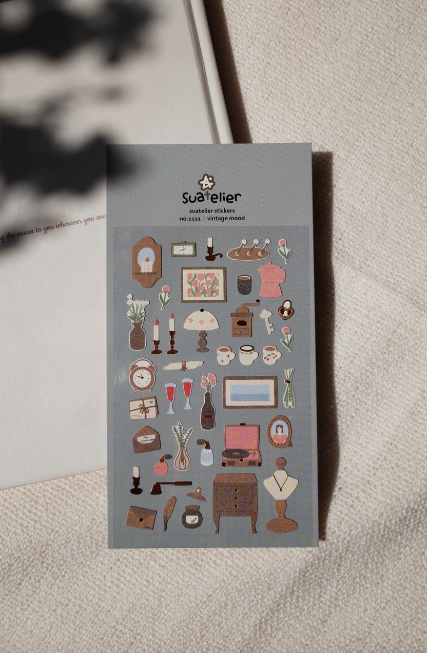 Vintage Mood Sticker Sheet