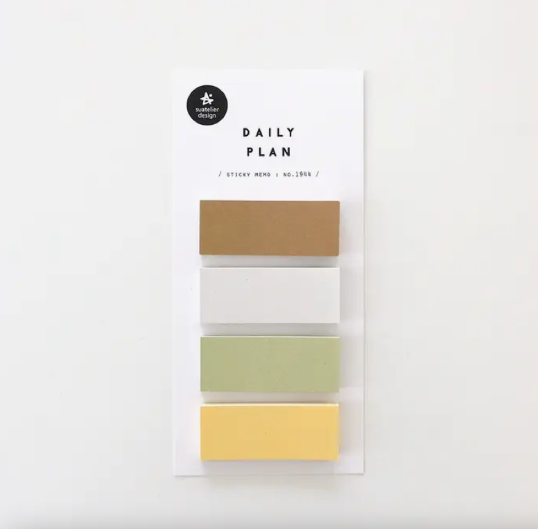 Daily Plan Rectangular Sticky Notes