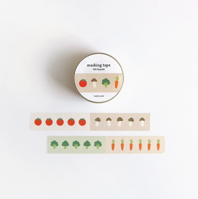 Veggies Masking Tape