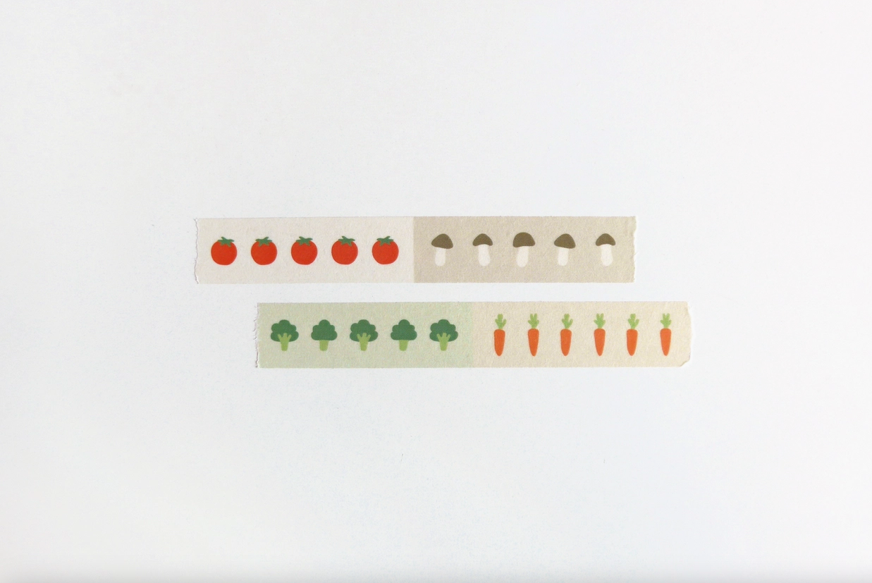 Veggies Masking Tape