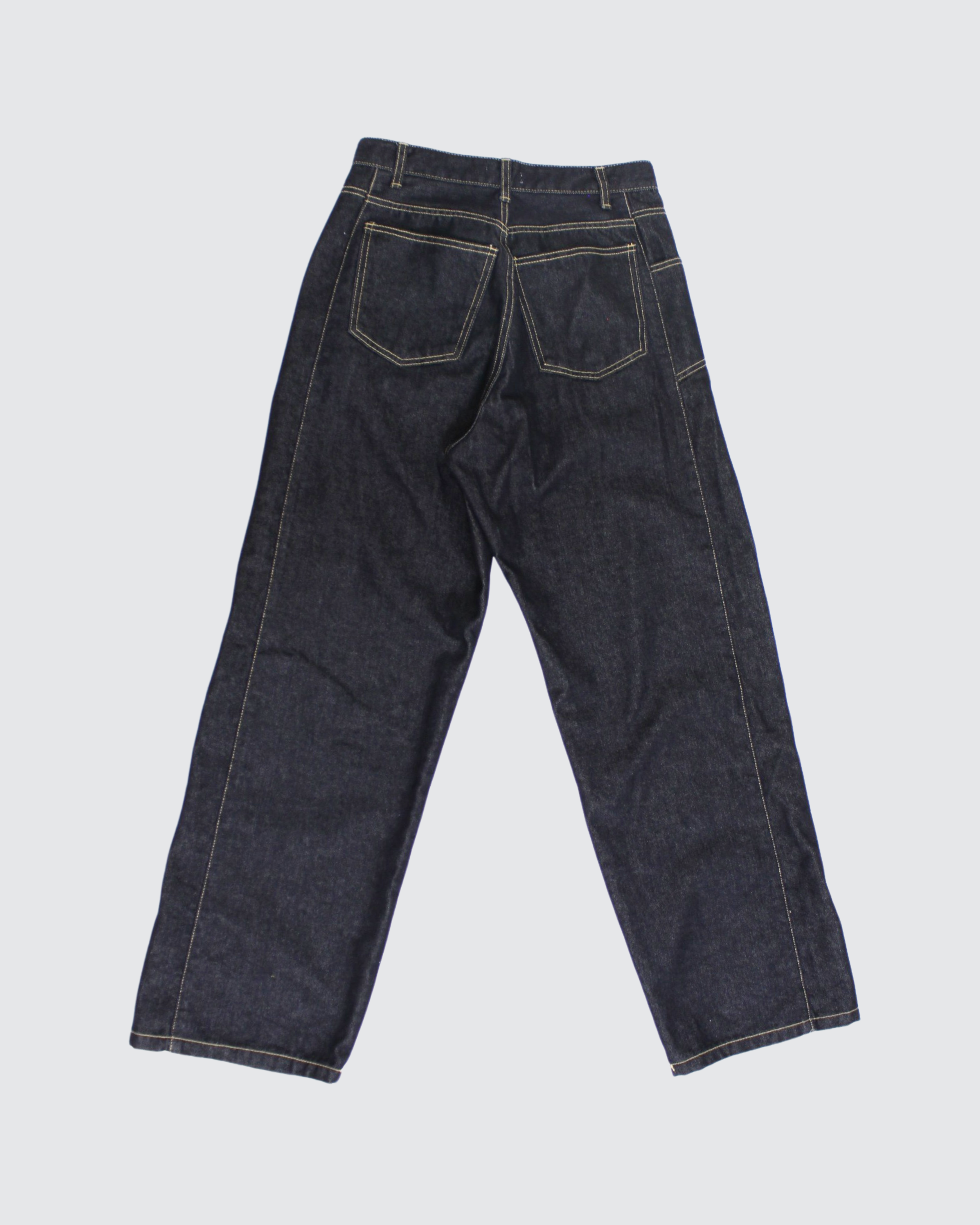 Side Pocket Dark Denim