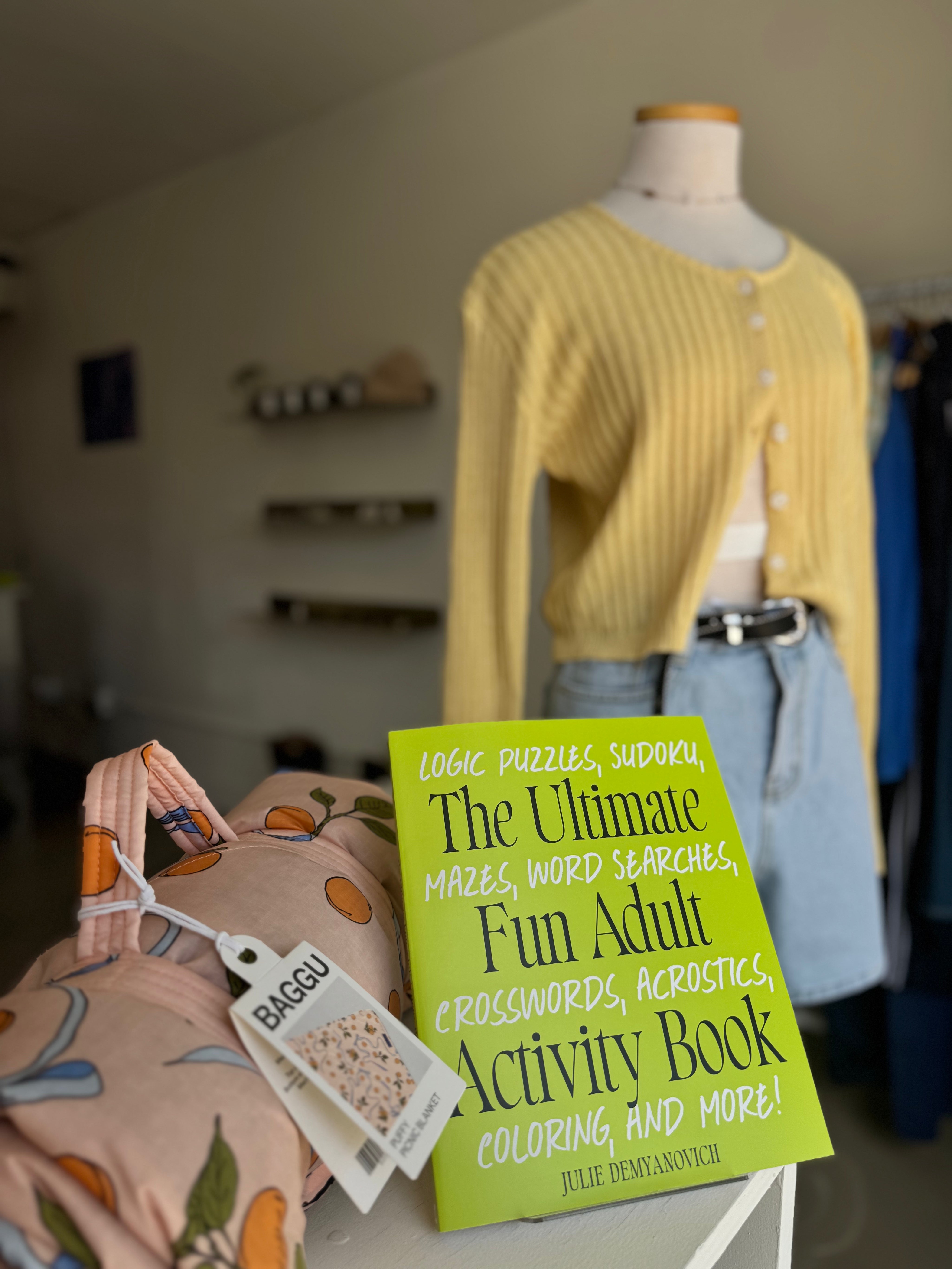 Ultimate Adult Activity Book Sodoku Crosswords Coloring