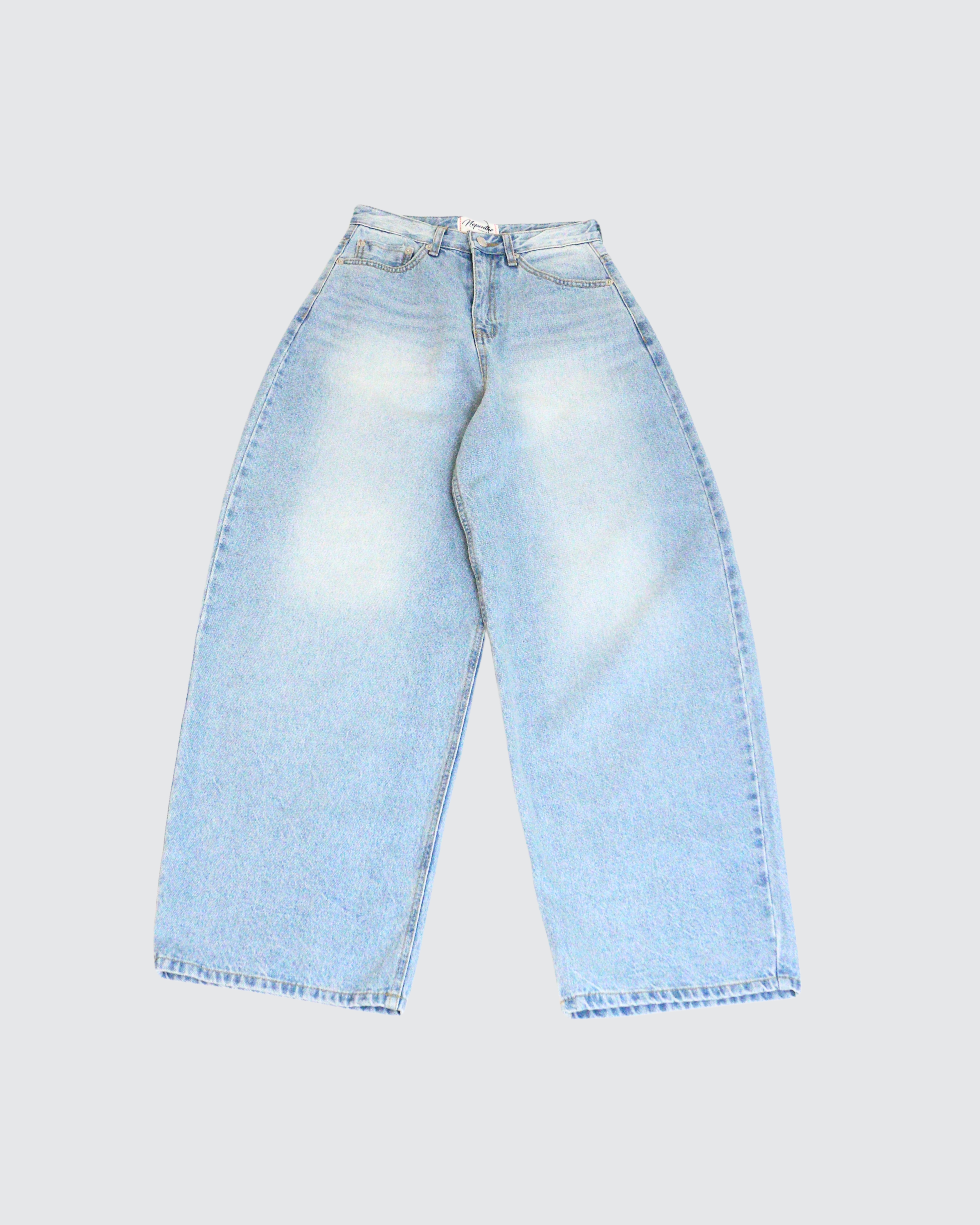Wide Barrel Denim - Light Wash