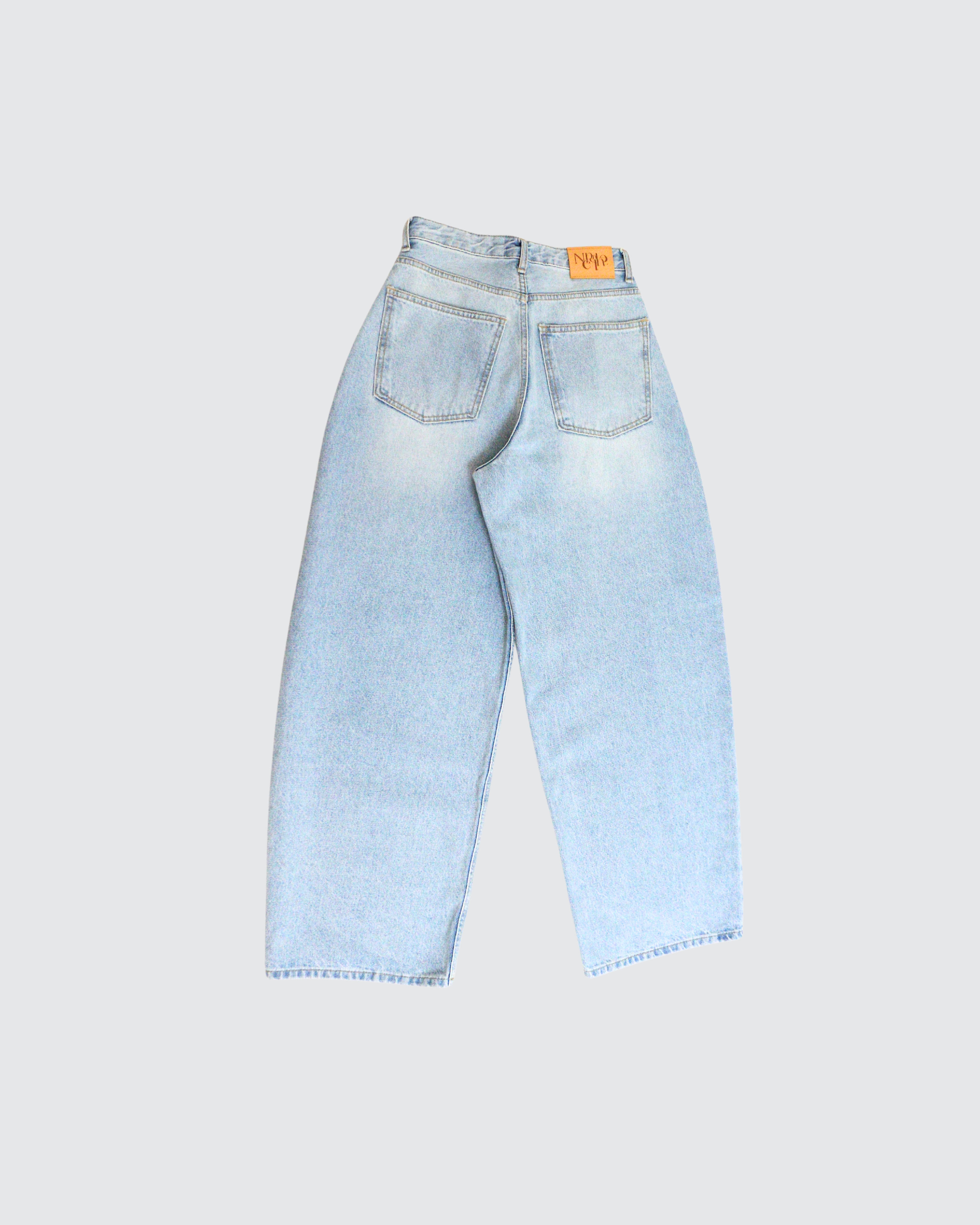 Wide Barrel Denim - Light Wash