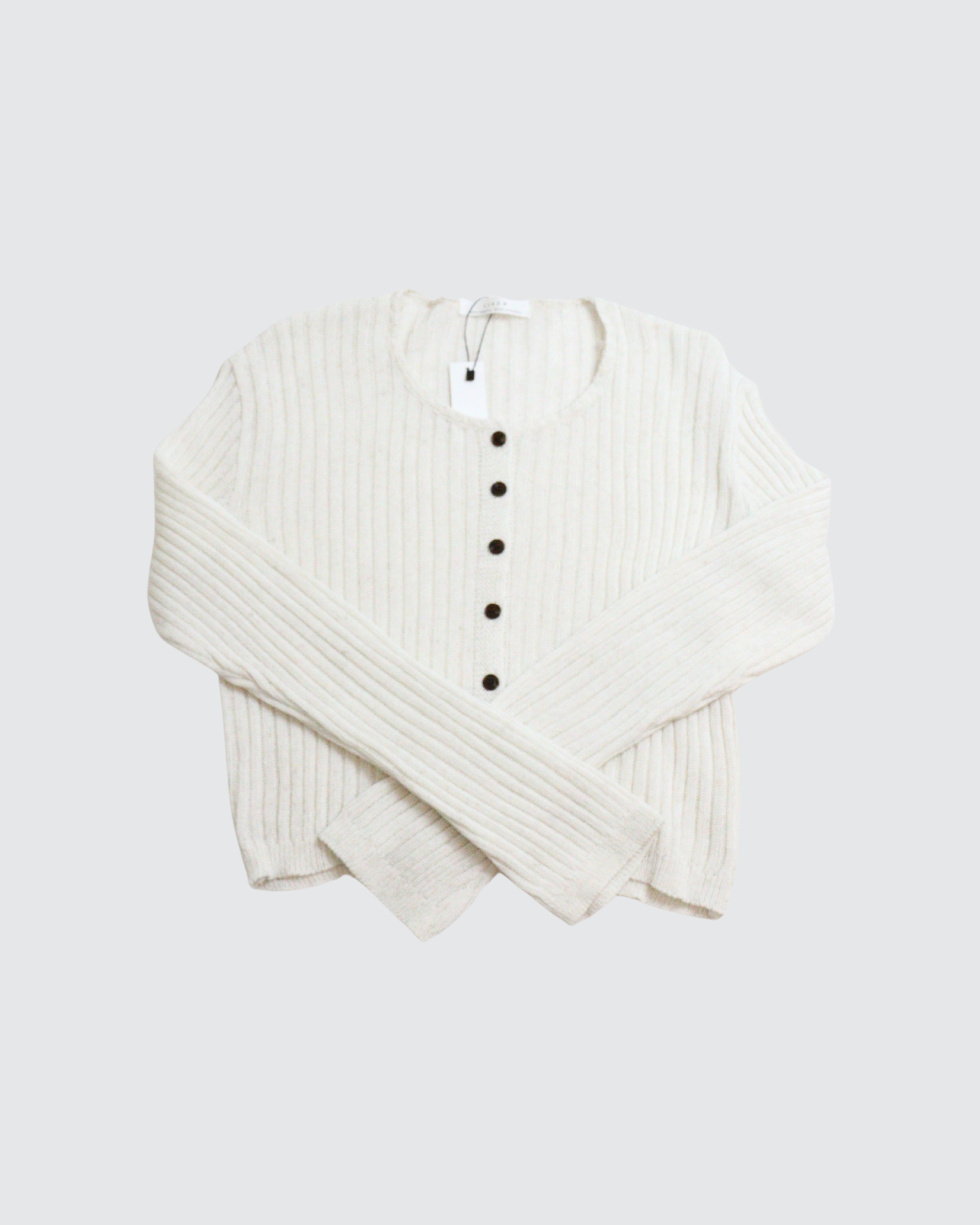 Wide Ribbed Summer Cardigan