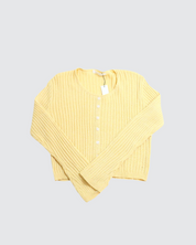 Wide Ribbed Summer Cardigan