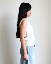 Wool Blend Button Sweater Vest