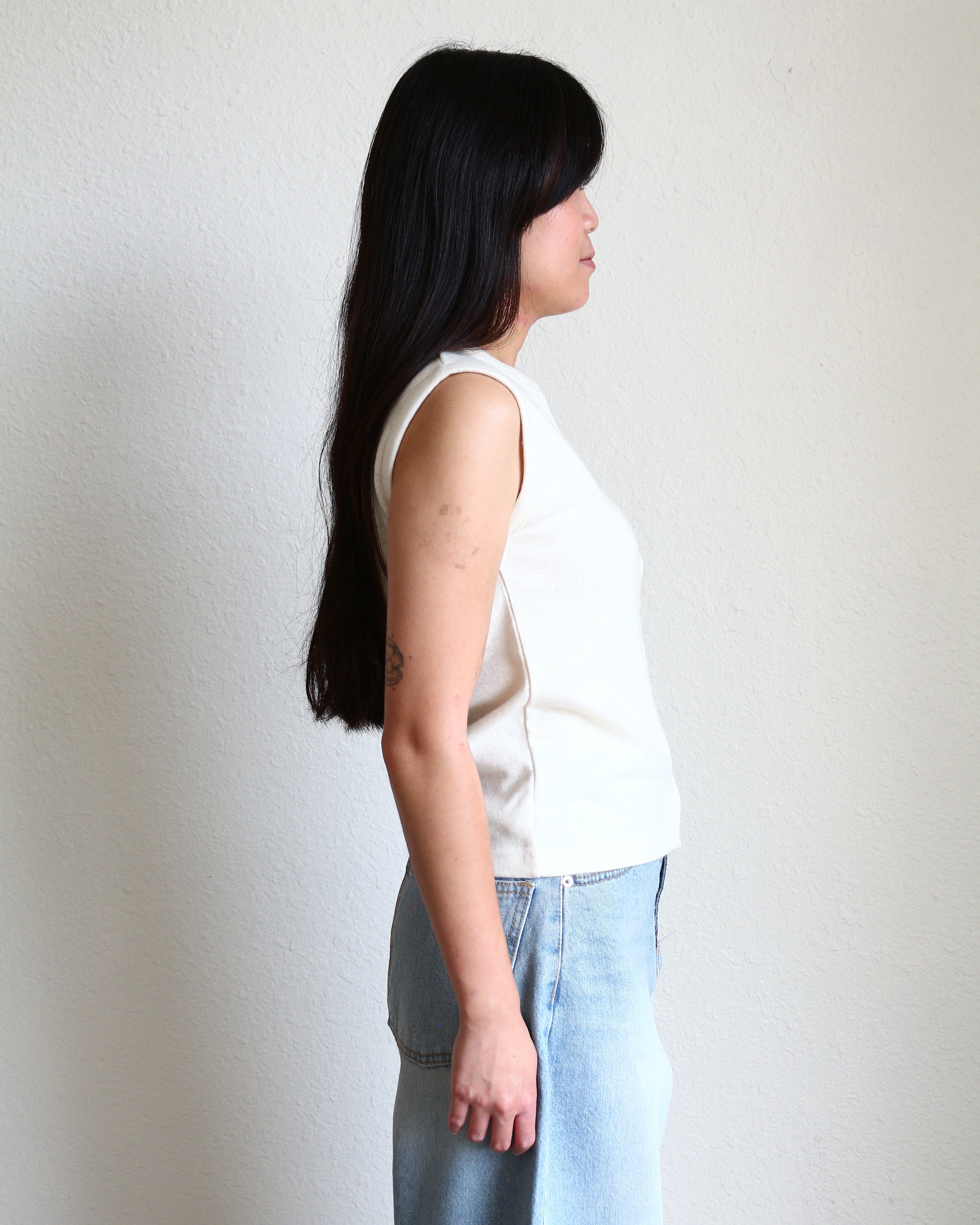 Wool Blend Button Sweater Vest