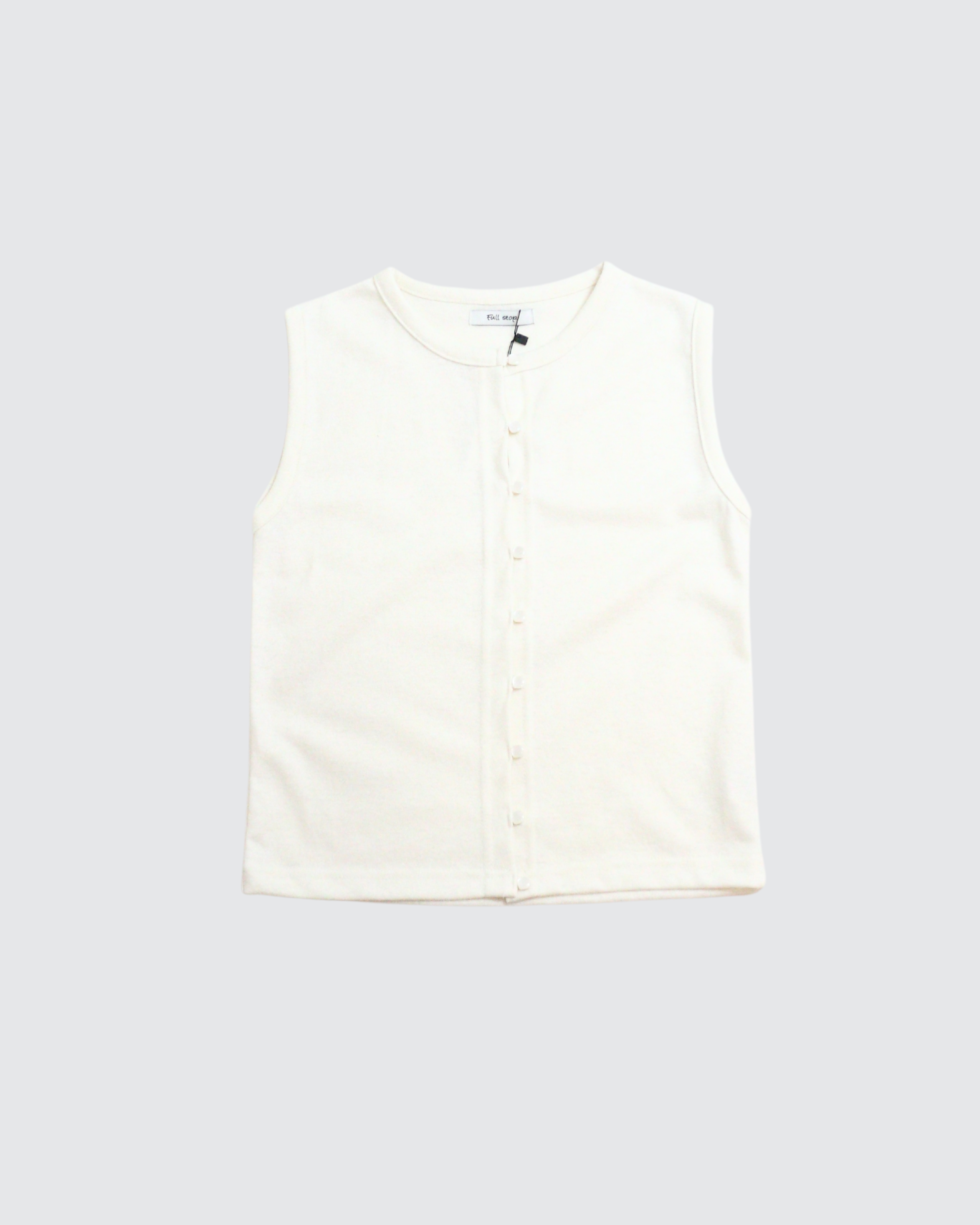 Wool Blend Button Sweater Vest