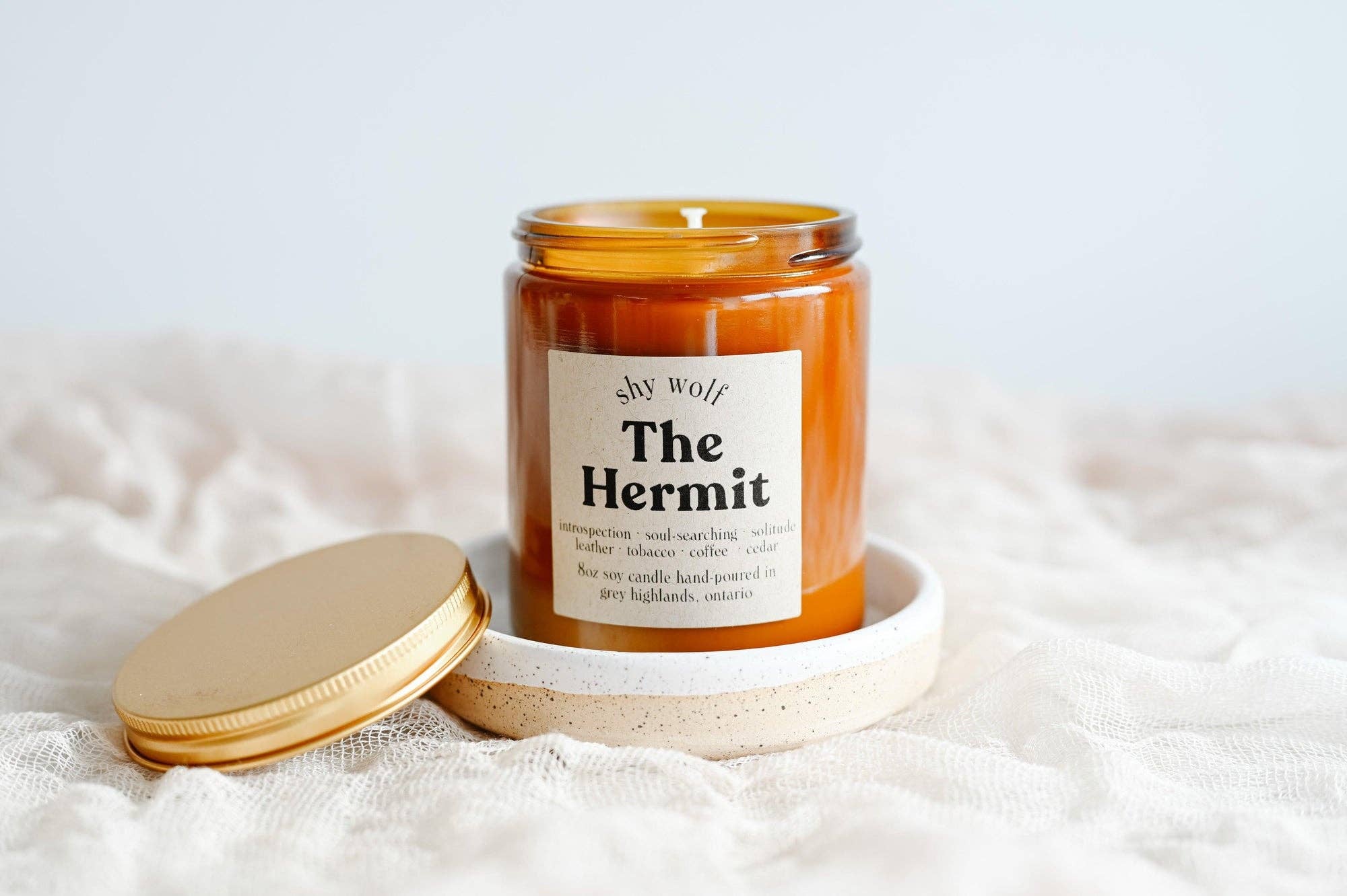The Hermit - Soy Candle - Spirituality, Tarot, Boho