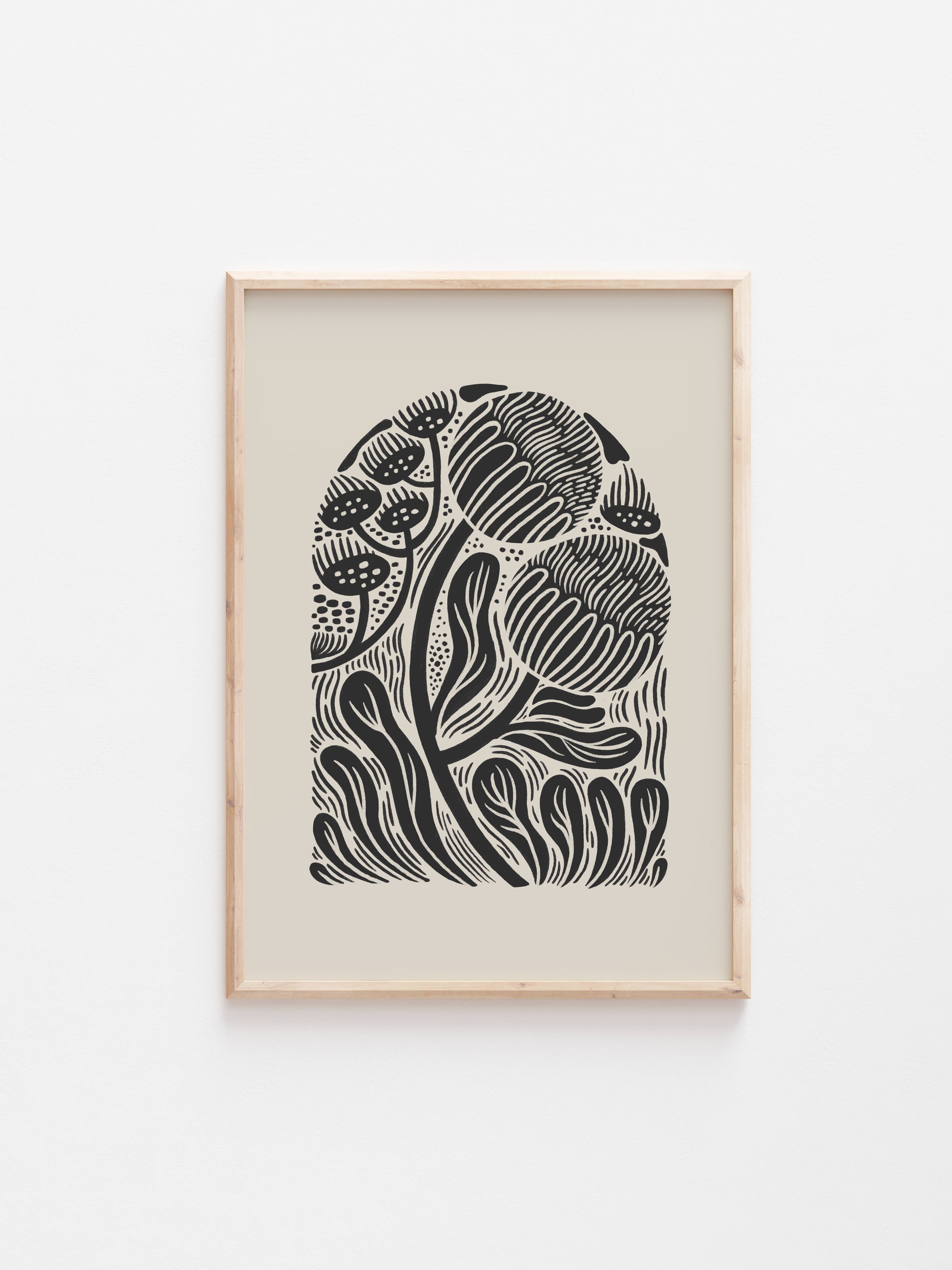 Bloom Flowers Art Print