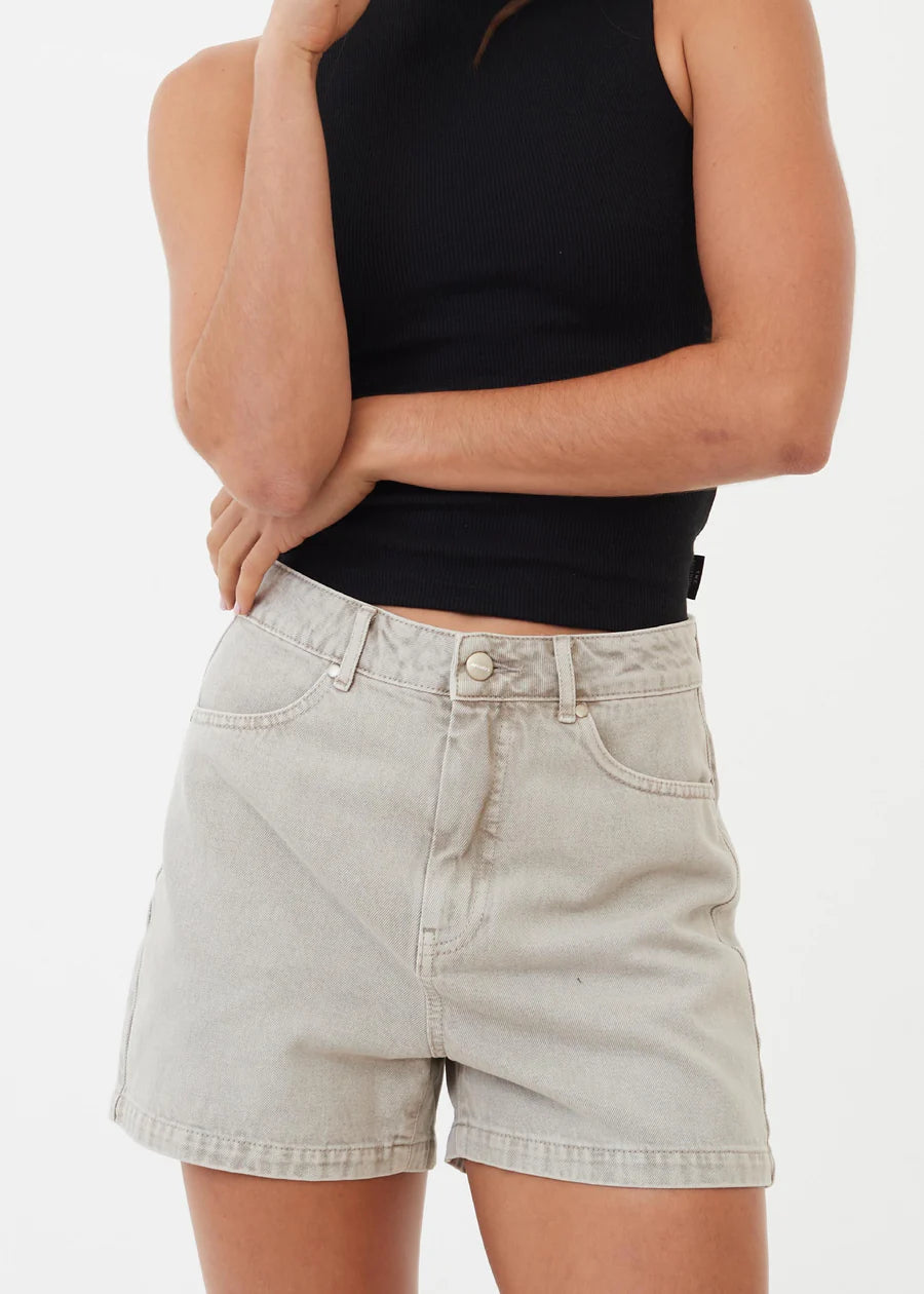 Afends Seventy Threes Short - Faded Cement