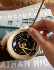 Brass Water Drop Shape Incense Holder - Small