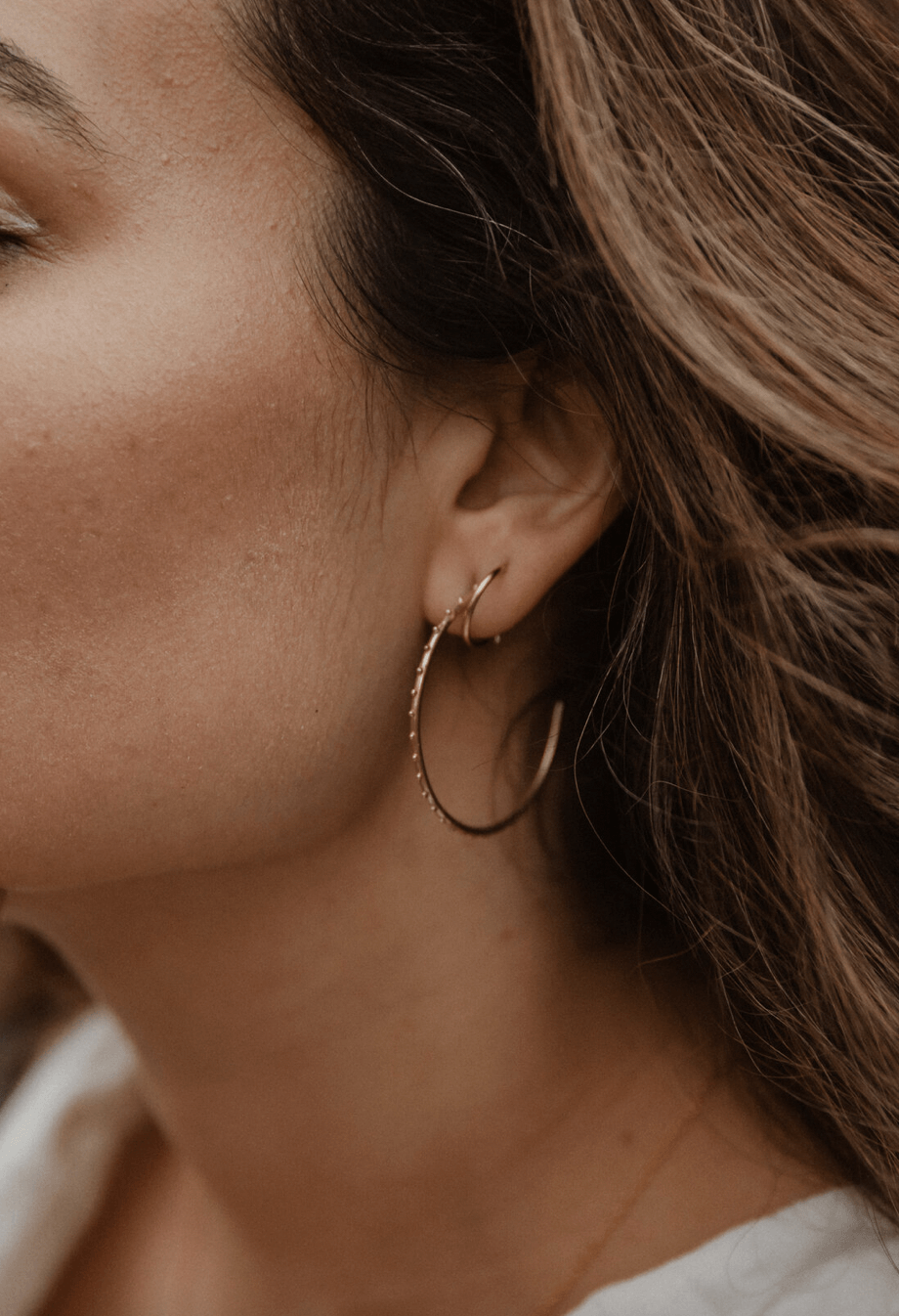 Nomad Hoop Large Earrings