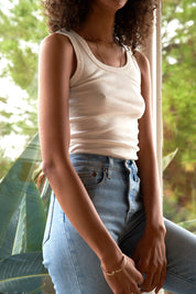 LA Relaxed Organic Rib Tank