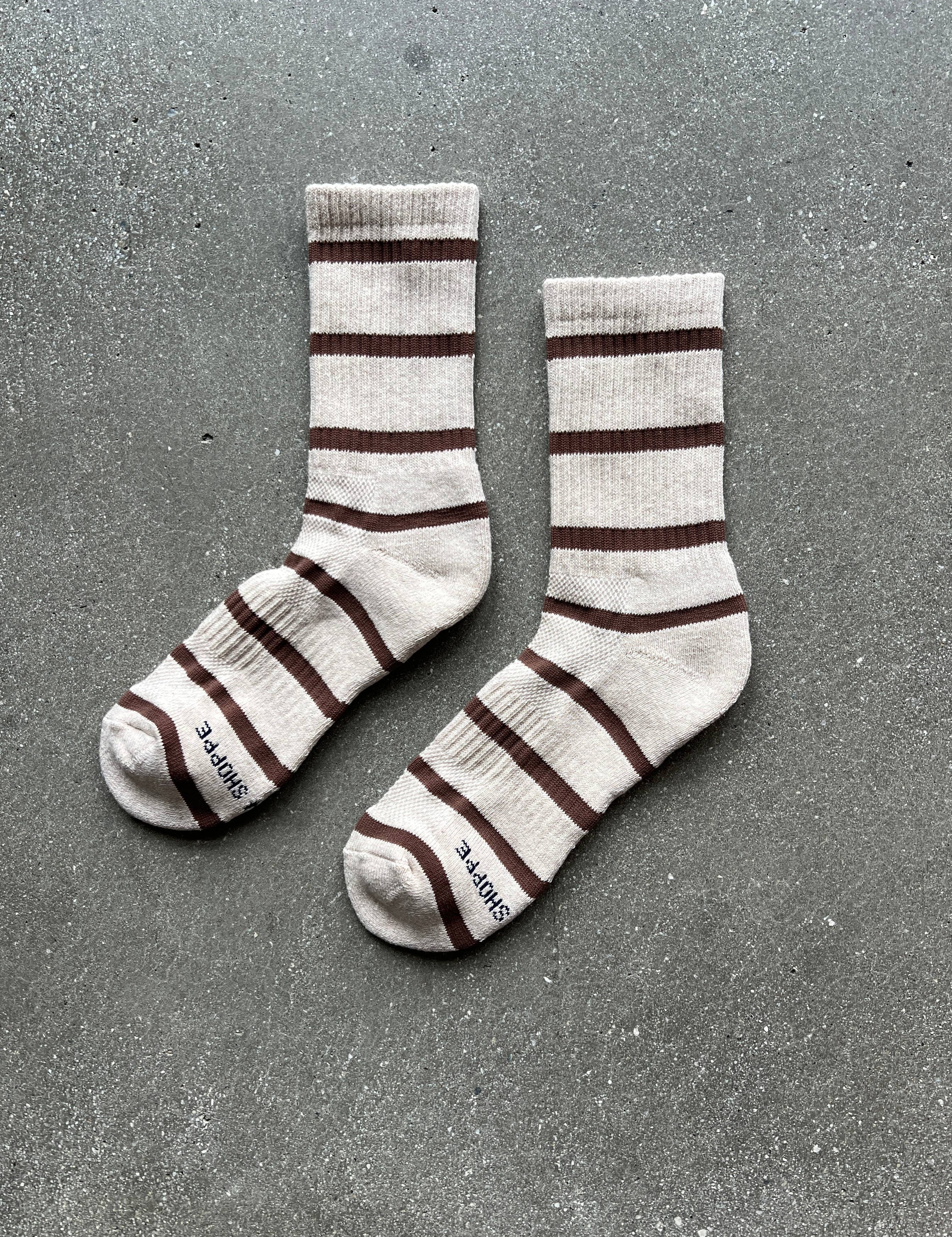 Striped Boyfriend Socks