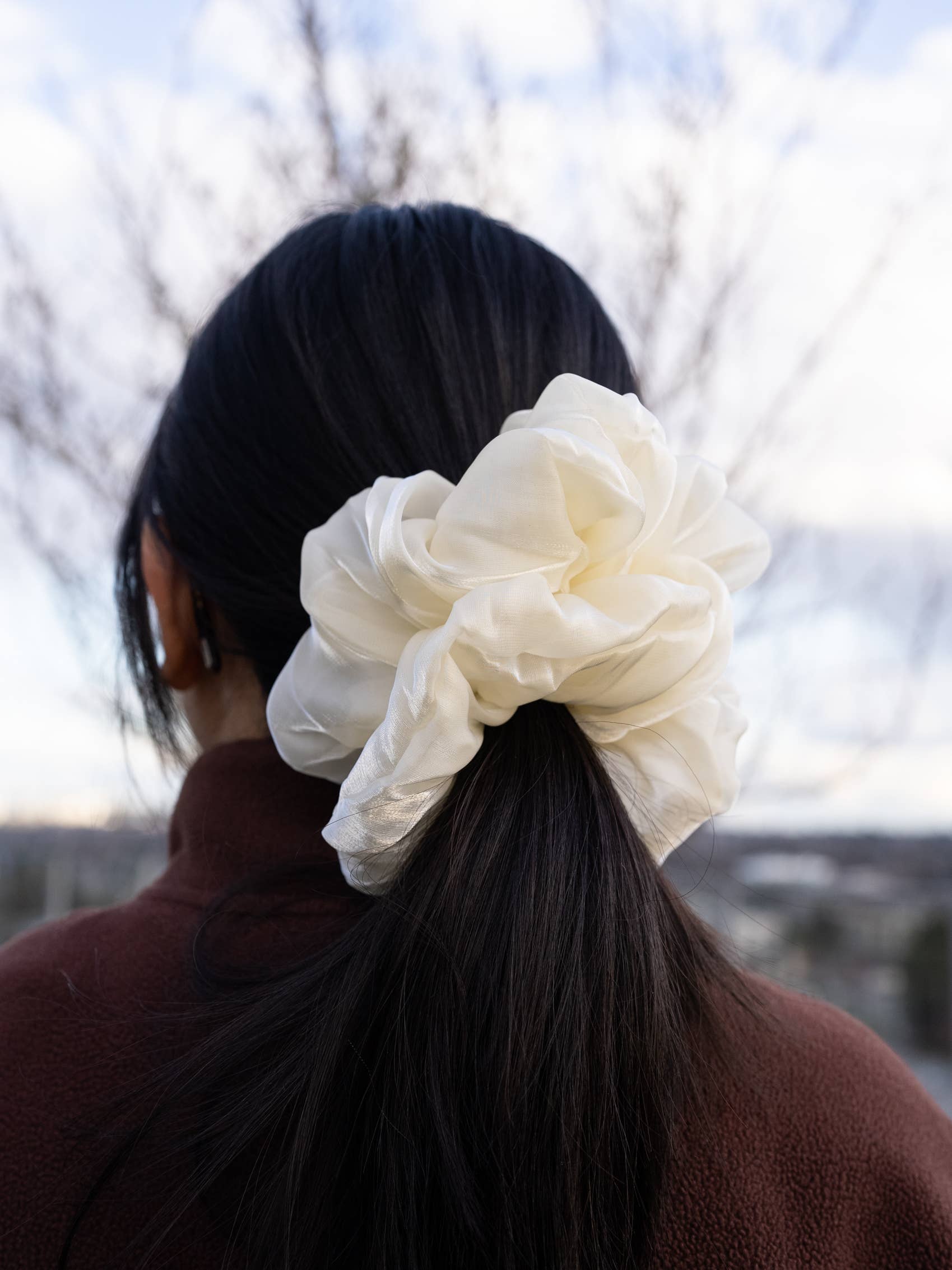 Organza Oversized Scrunchie