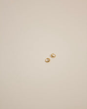 18k Gold Filled Polished Clicker Hoop Earrings