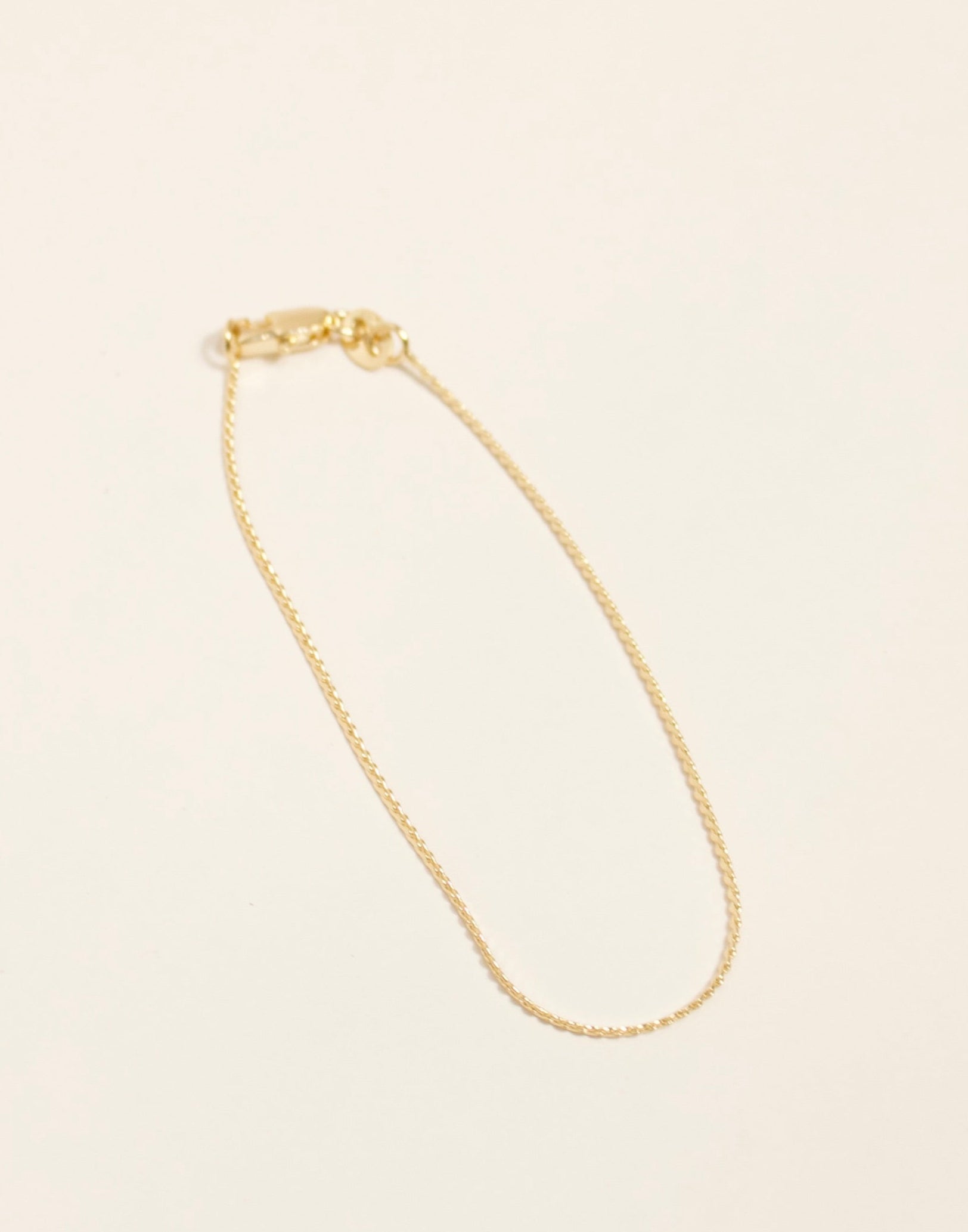 18k Gold Filled Thin Delicate Bracelet