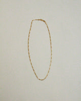 18k Gold Filled 2.5mm Flat Figaro Chain Necklace