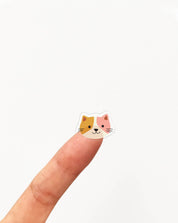 Cats Clear Stickers