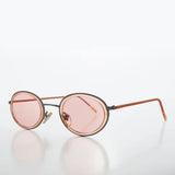 Micro Oval Pastel Vintage Sunglasses