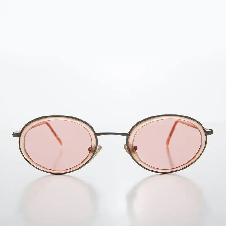 Micro Oval Pastel Vintage Sunglasses