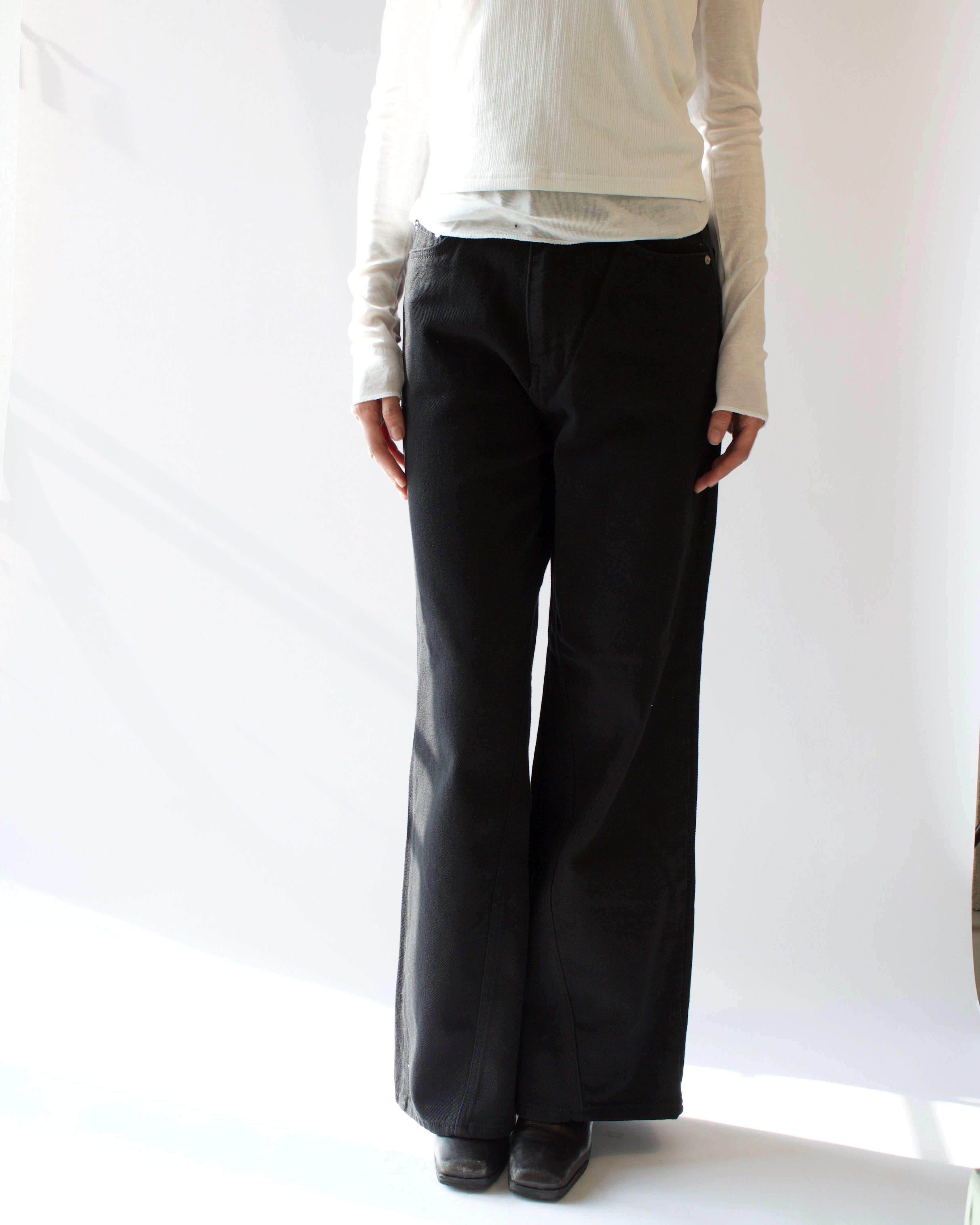 Black Wide Leg Jeans