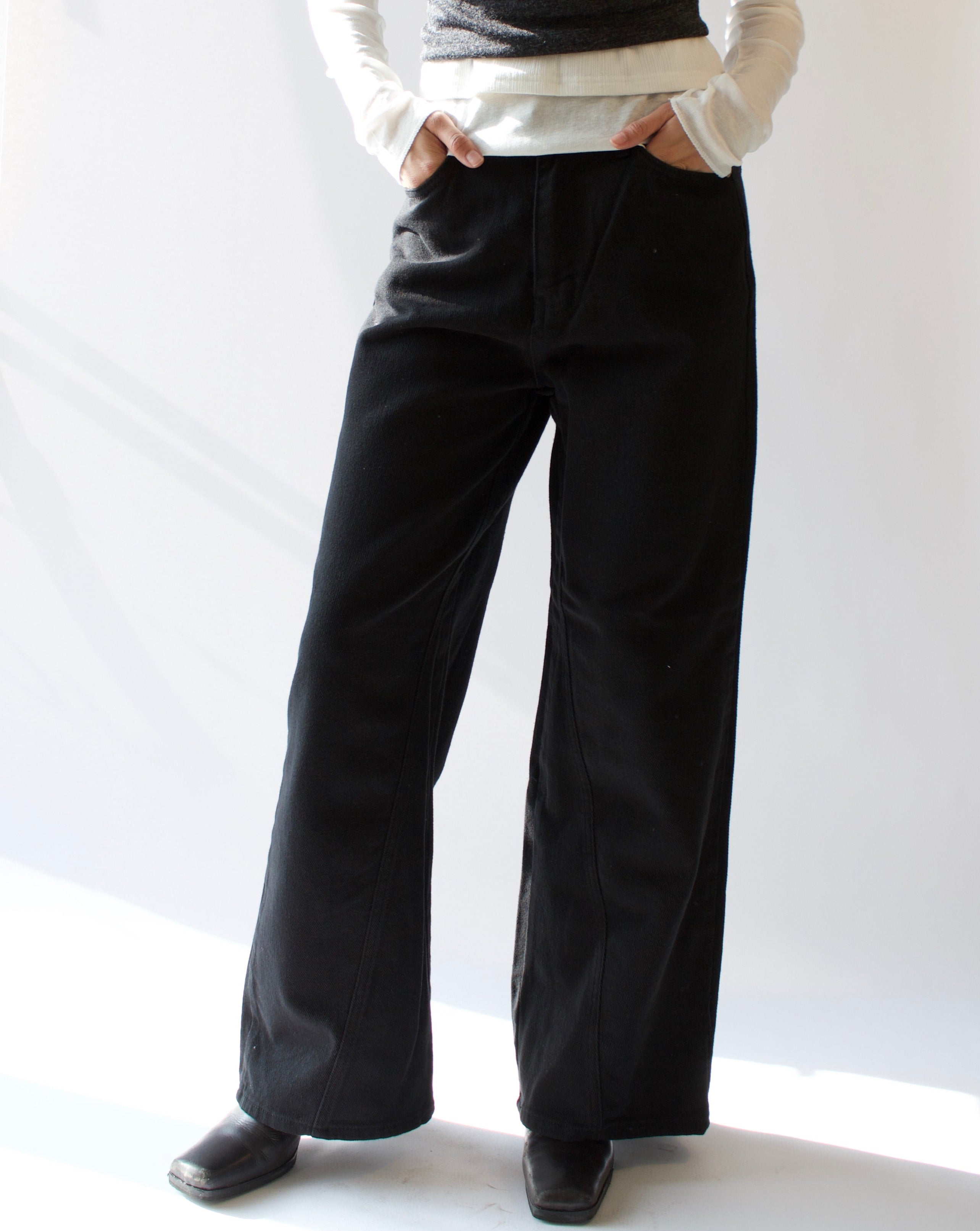 Black Wide Leg Jeans