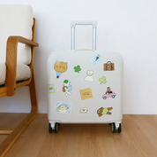 Cat's Happy Trip Stickers