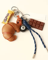 Croissant Keyring